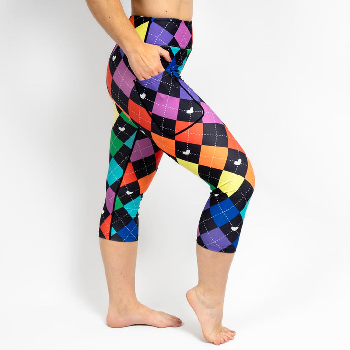 Signature Argyle Capri