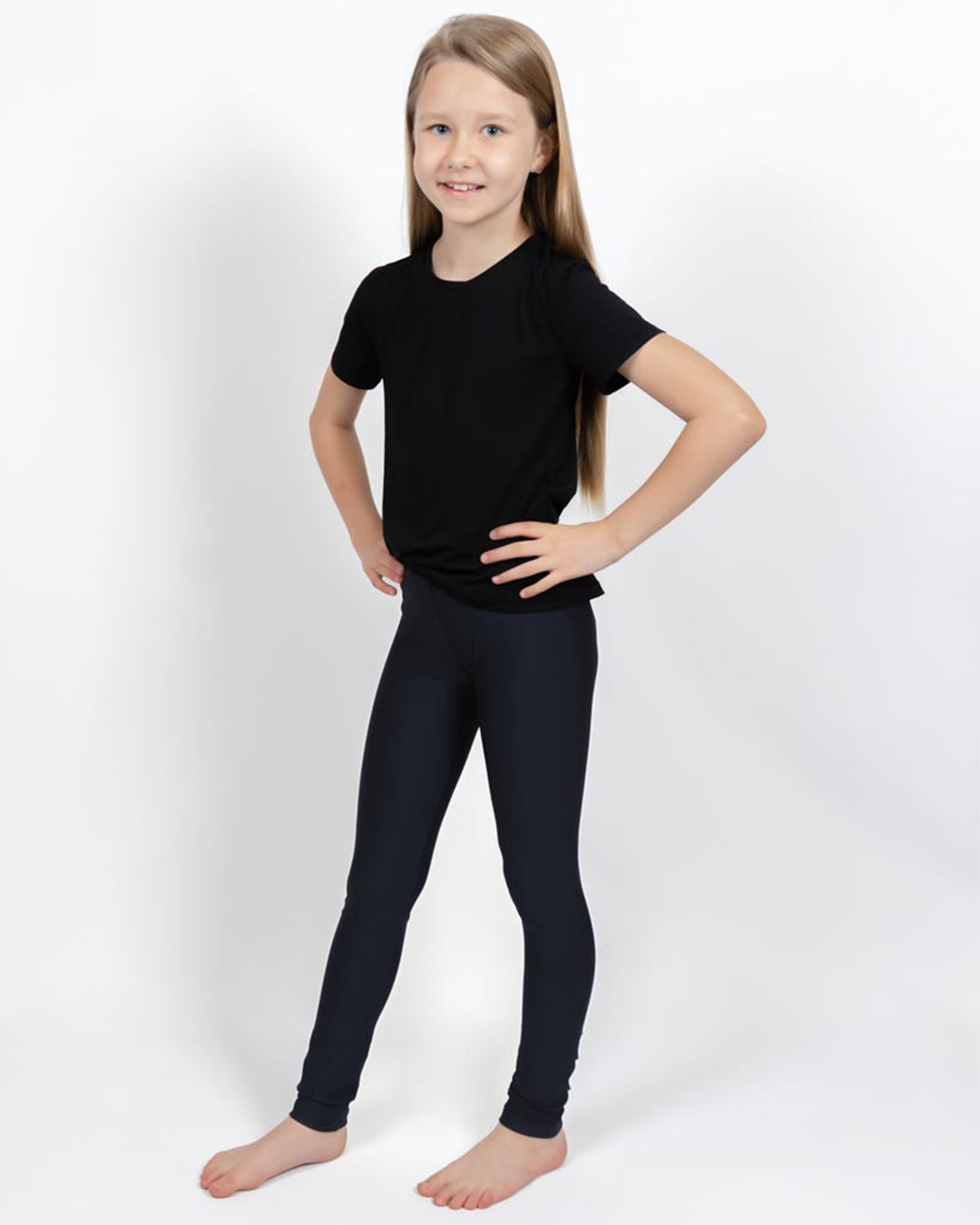 Black Kids' Leggings