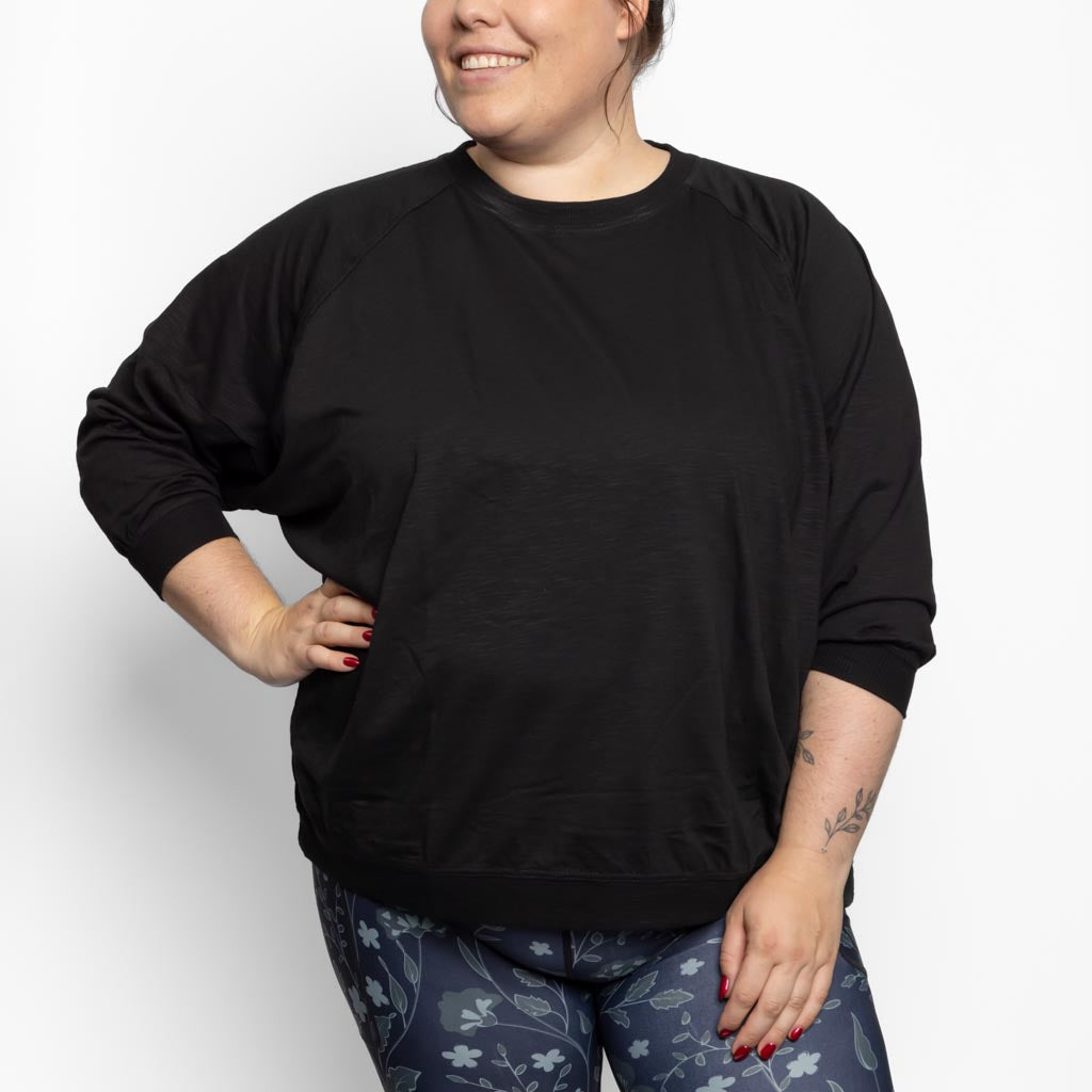 Marley Relaxed Black Shirt