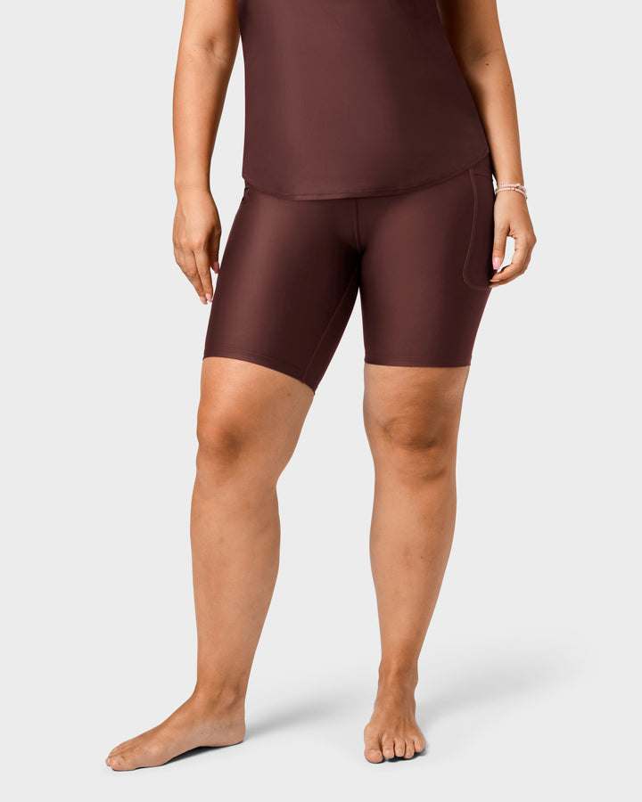 Signature Brown Shorts