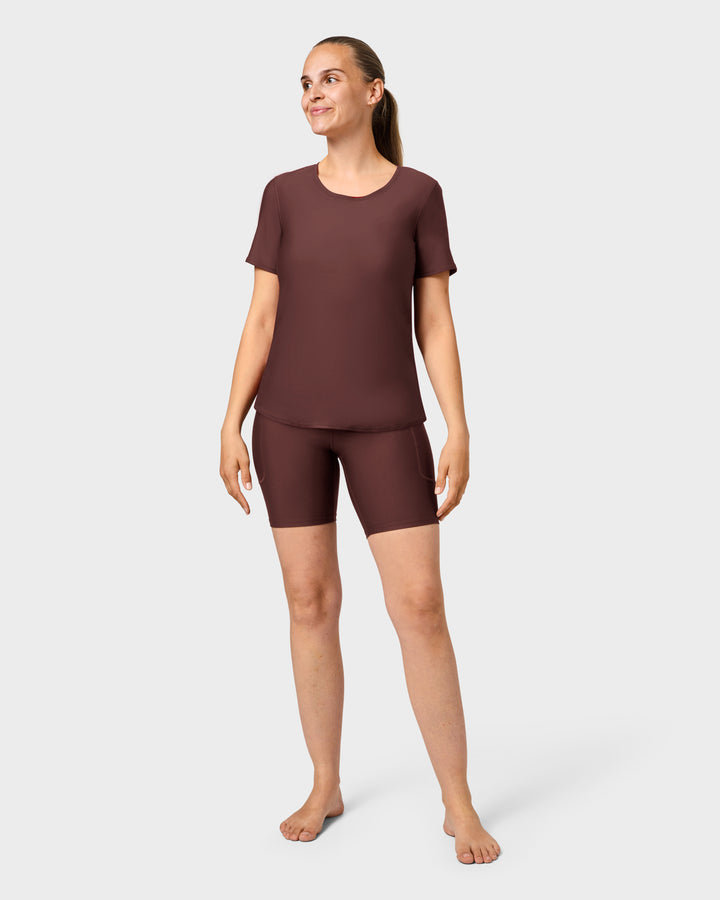 Signature Brown Shorts