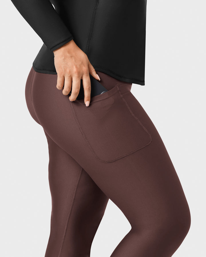 Signature Brown Leggings