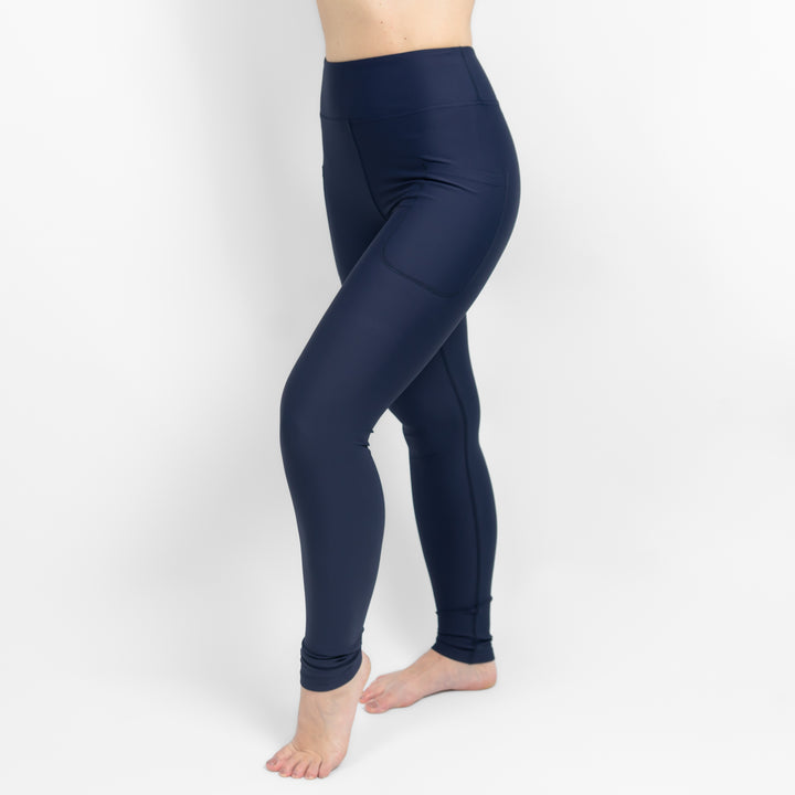 Signature Deep Blue Leggings