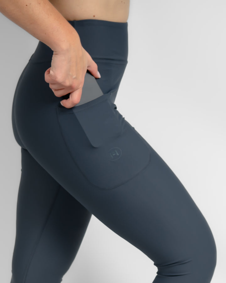 Signature Dusty Blue Leggings