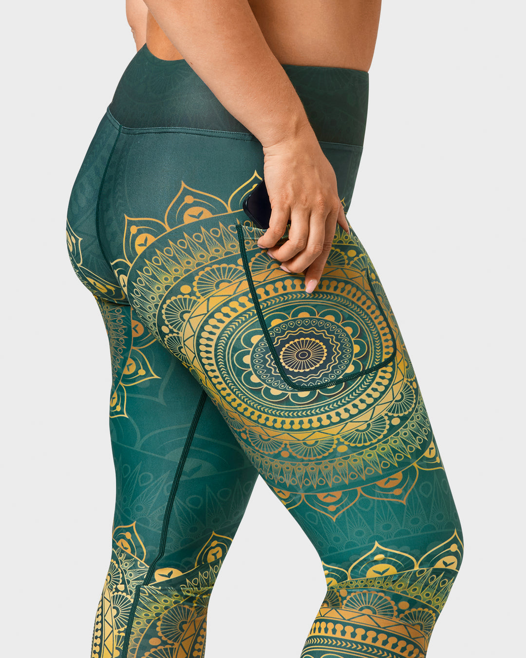 Signature Emerald Mandala Leggings
