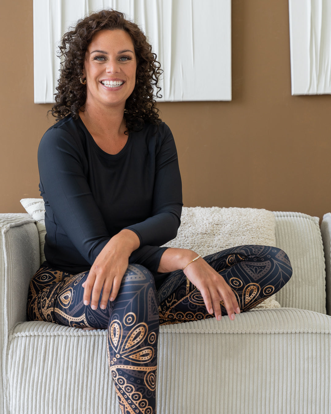 Signature Golden Mandala Leggings