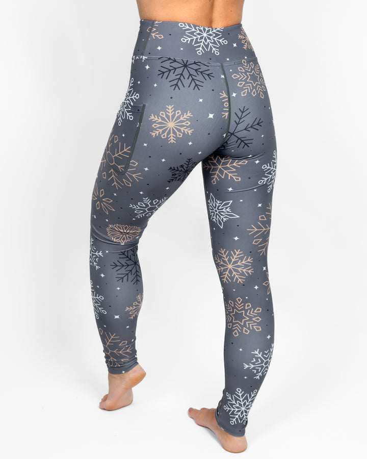 Signature Grey Snowflake Leggings