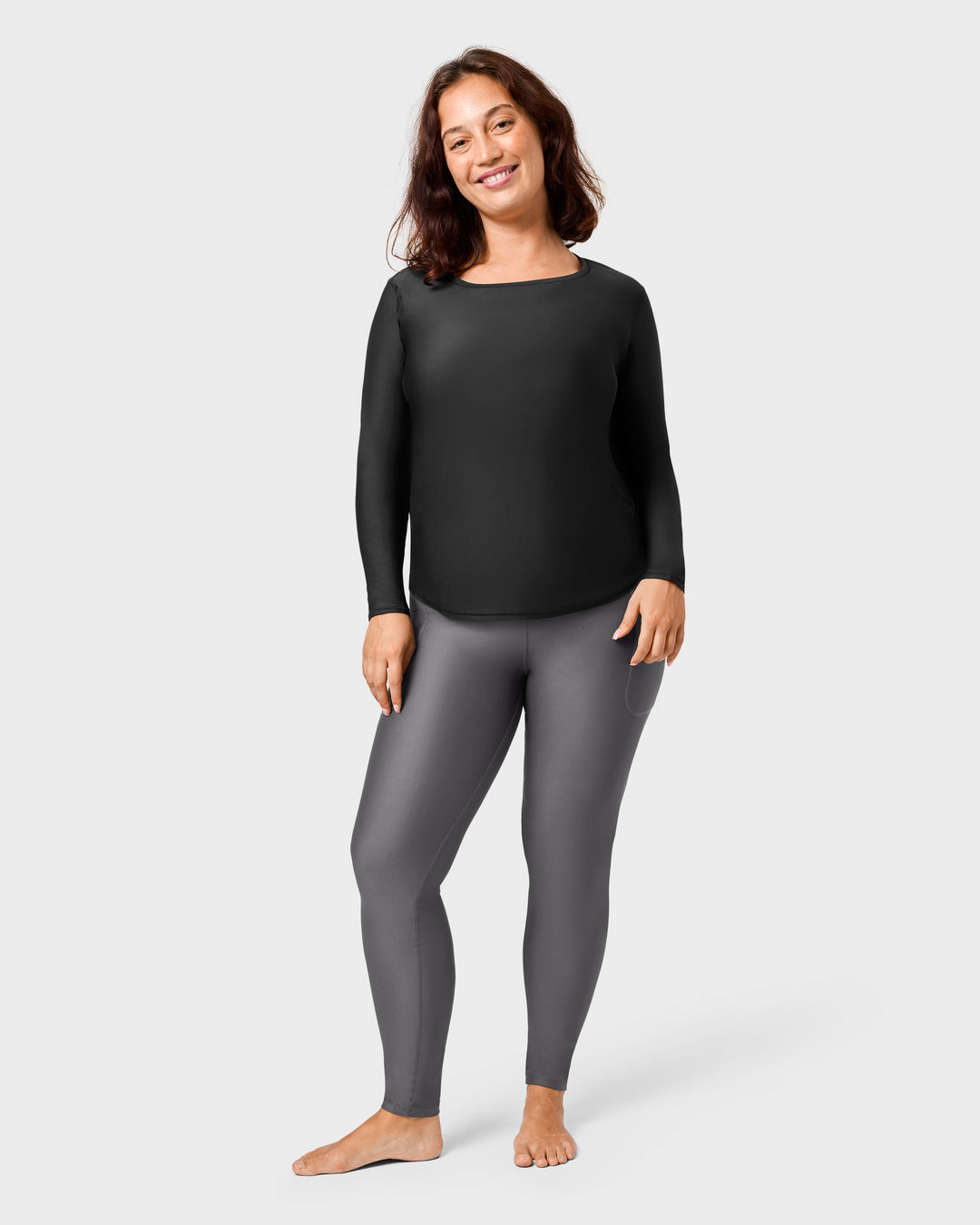 Signature Grey Leggings