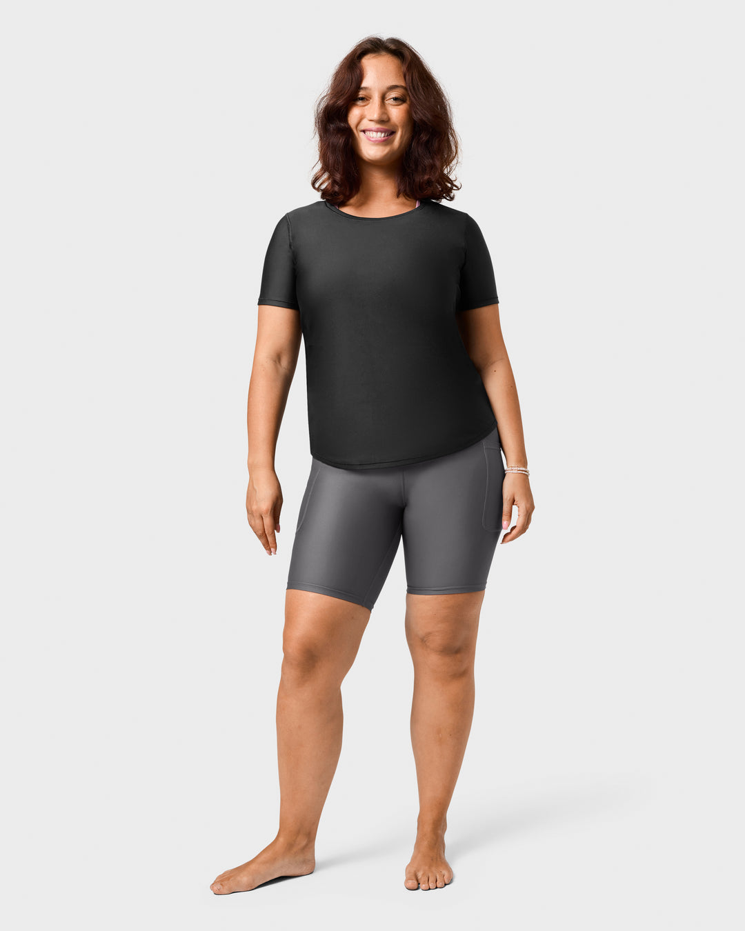 Signature Grey Shorts