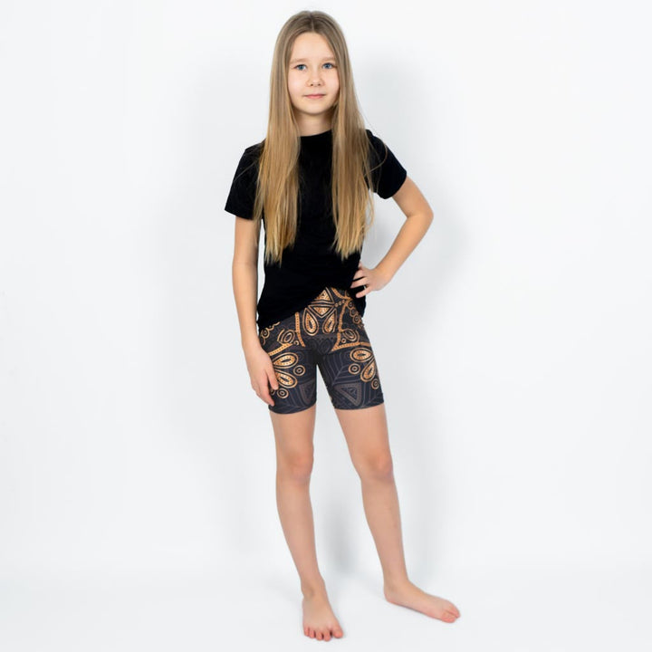 Golden Mandala Kids' Shorts