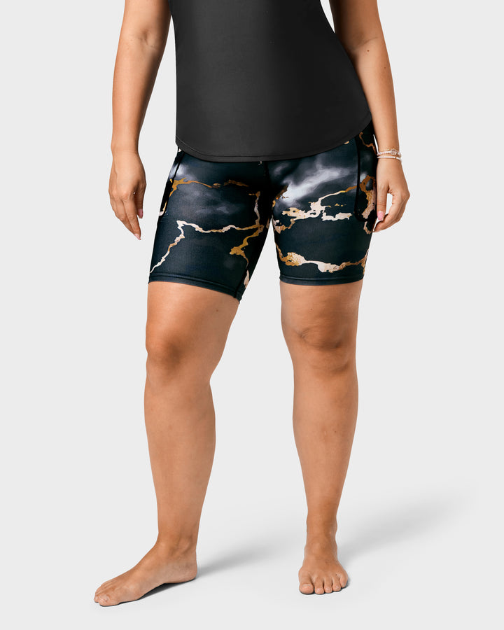 Signature Marble Shorts