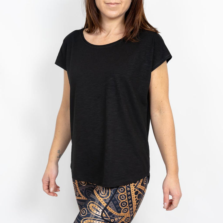 Marley Relaxed Black T-Shirt