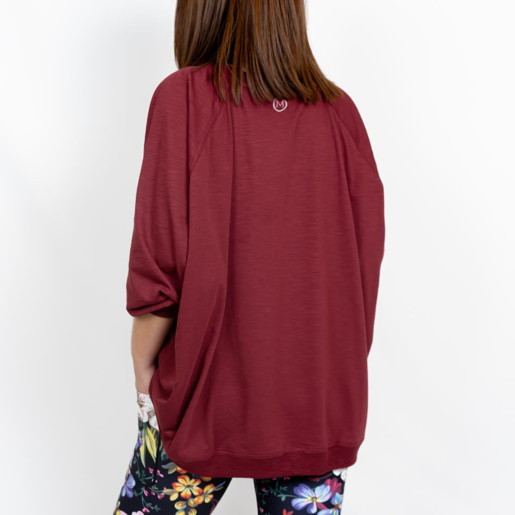 Marley Relaxed Bordeaux Shirt