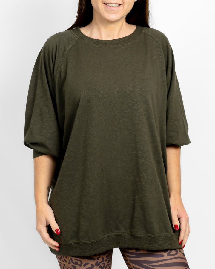 Marley Relaxed Deep Olive Shirt