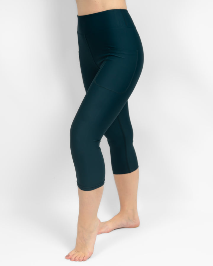 Signature Midnight Teal Capri