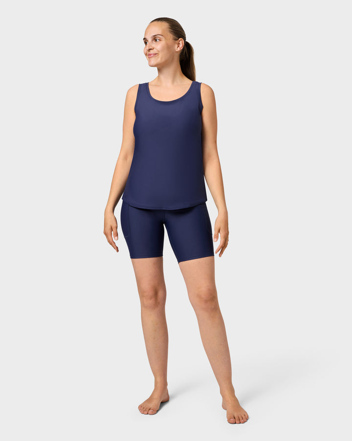 Signature Navy Shorts