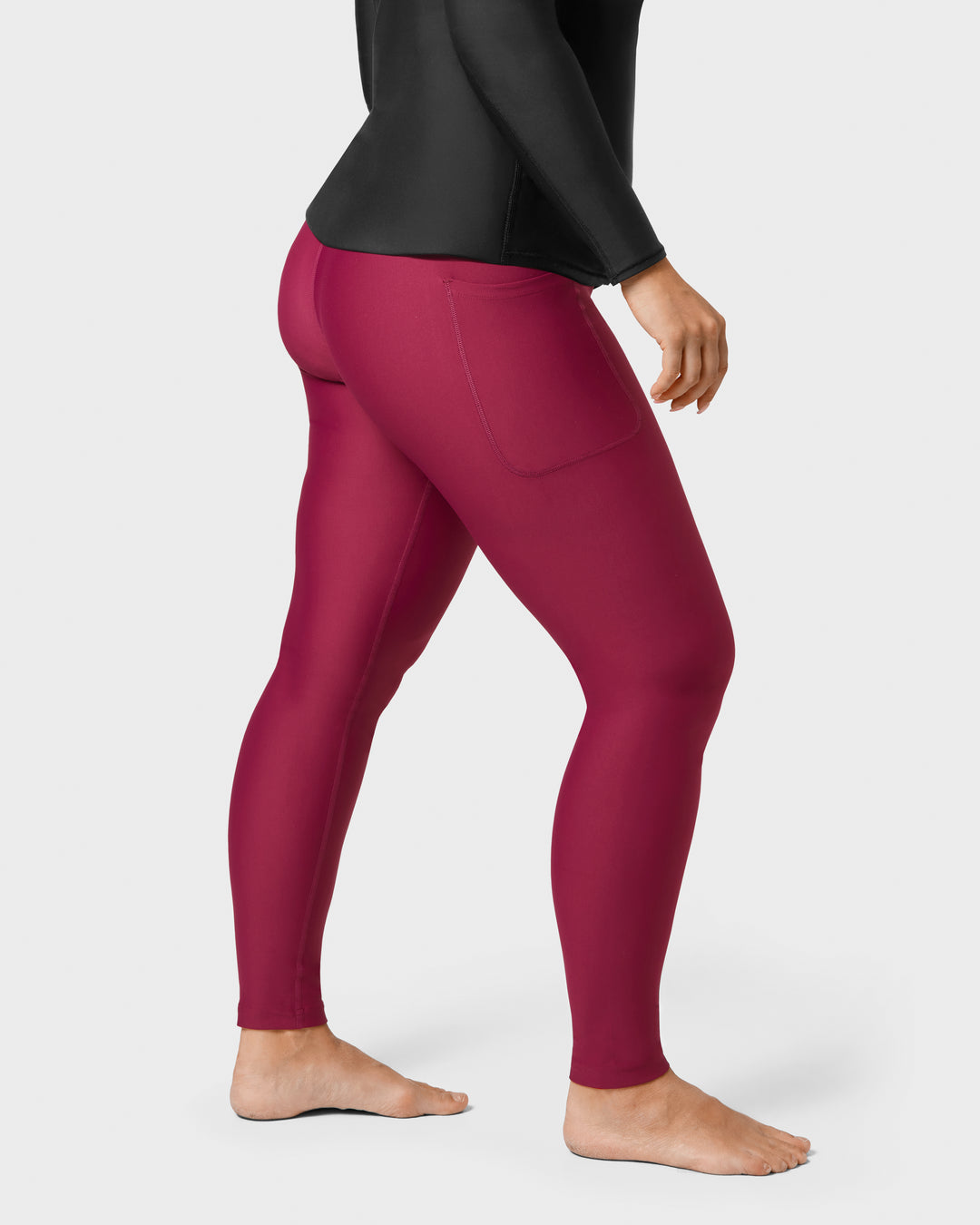 Signature Plum Leggings