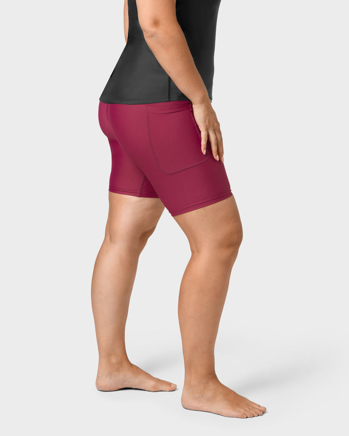 Signature Plum Shorts