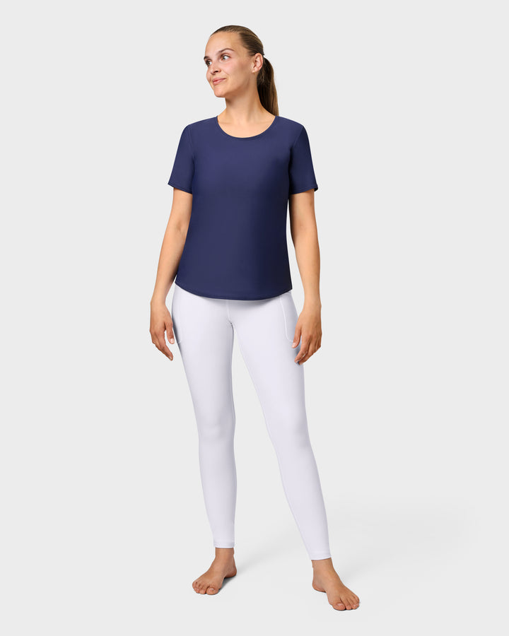 Signature White Leggings